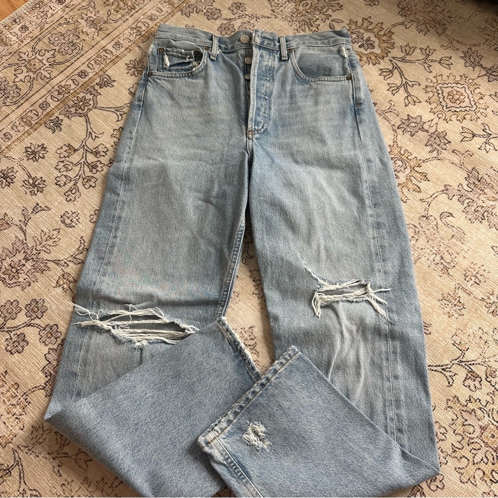 Agolde 90s mid Rise Straight Leg Jeans